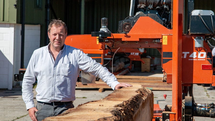 David Jones, sawmiller from Wales
