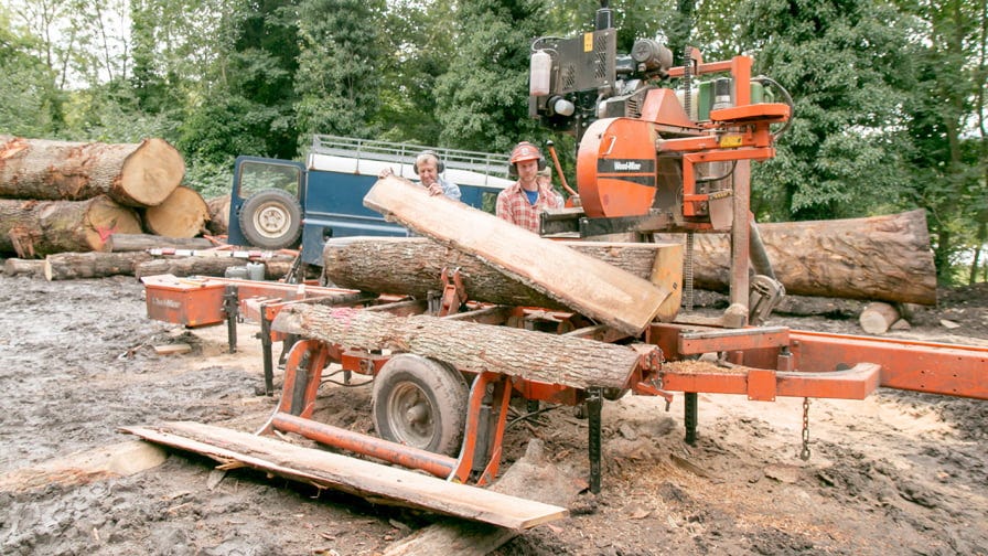 Wood-Mizer LT40 mobile sawmill 